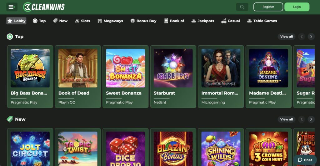 Cleanwins Casino - Credit Card Casino 2