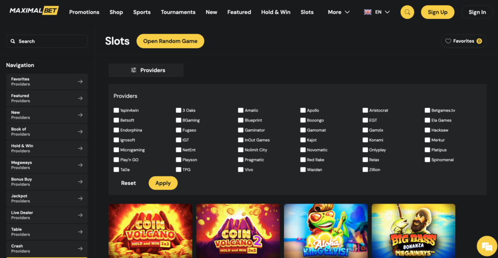 Maximal Bet Casino - Credit Card Casino 3